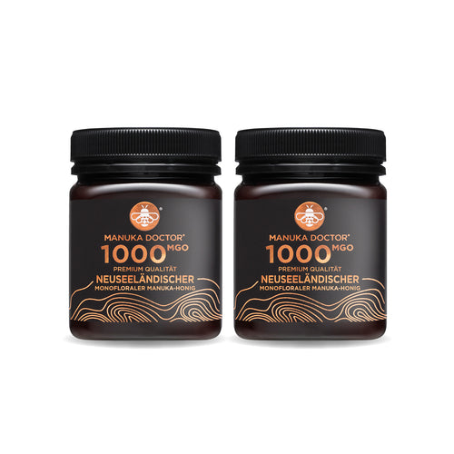 2 x 1000 MGO 250g Manuka Honig