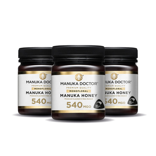 3 x 540 MGO 250g Manuka Honig