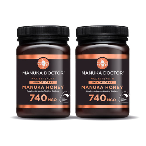 2 x 740 MGO 500g Manuka Honig