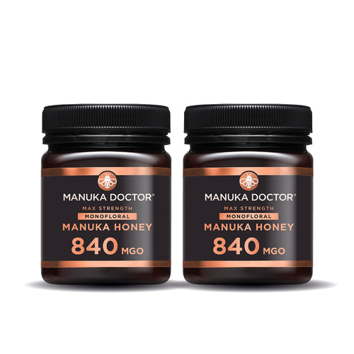 2 x 840 MGO Manuka Honig 250g