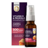 Immun Abwehr Spray mit Vitamin D, Manuka Honig & Propolis
